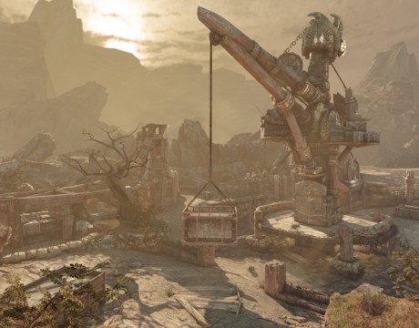 Gears of War 3 Trenches Map