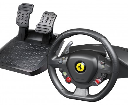 Thrustmaster Announces Ferrari 458 Italia Racing Wheel for Xbox 360