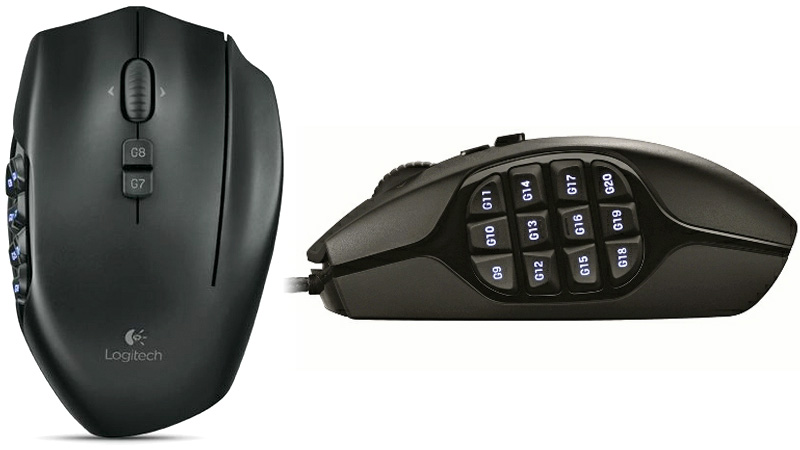 Logitech G600 MMO Gaming Mouse 
