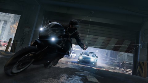 WatchDogs_Takedown Cop DroppingDoor