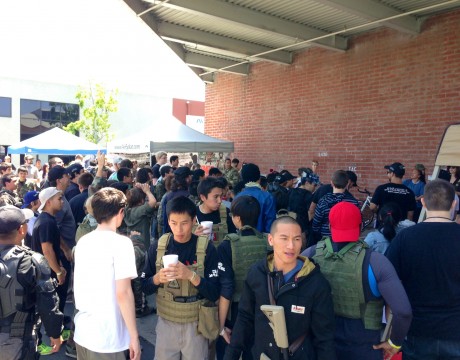 crowd