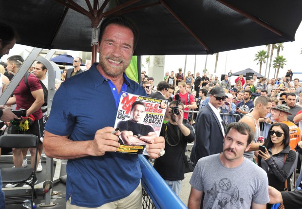 Arnold Schwarzenegger Hosts Special Body Building Experience At Muscle Beach Venice To Celebrate The Launch Of The Arnold Series