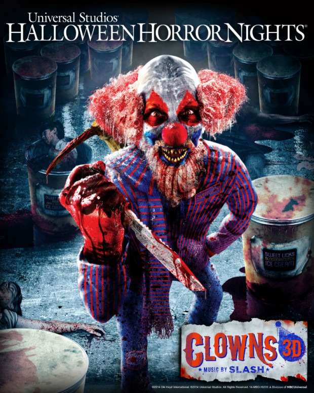 HHN 2014 Clowns 3D image with txt