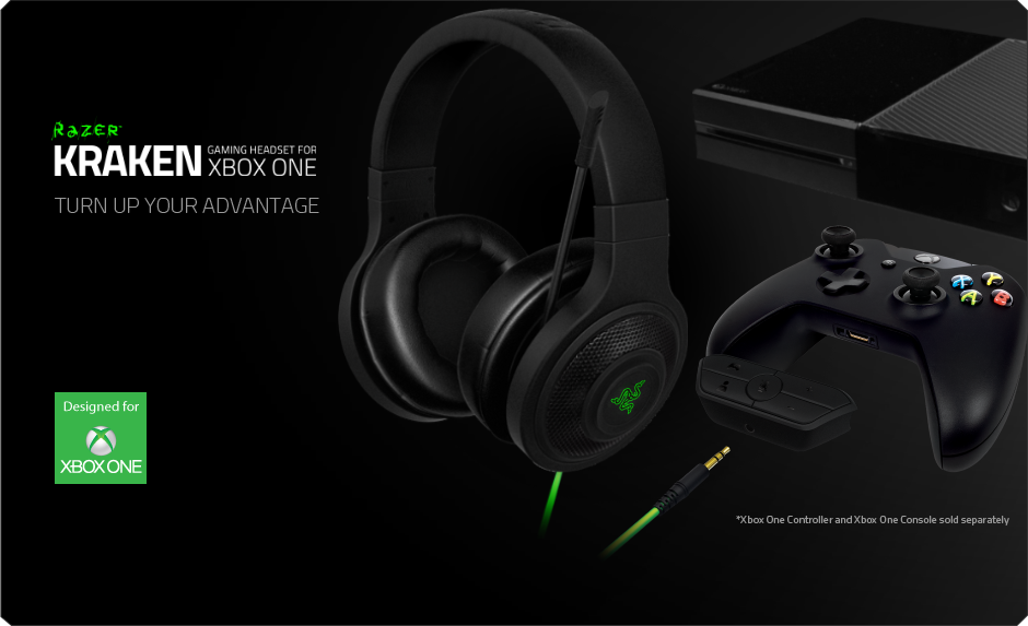 Rally Premier Afgeschaft Razer Kraken Gaming Headset for Xbox One Available Now | GamingShogun