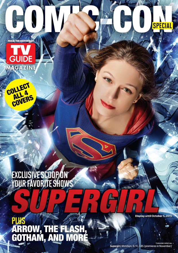 Warner Bros. Comic-Con TV Guide Cover - Supergirl