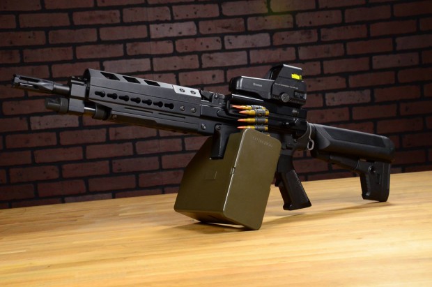 Krytac LMG Enhanced Airsoft Rifle Promo Image