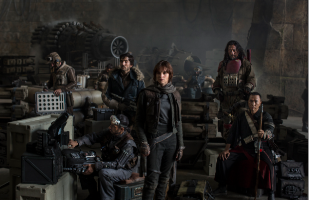 Star Wars: Rogue One cast photo