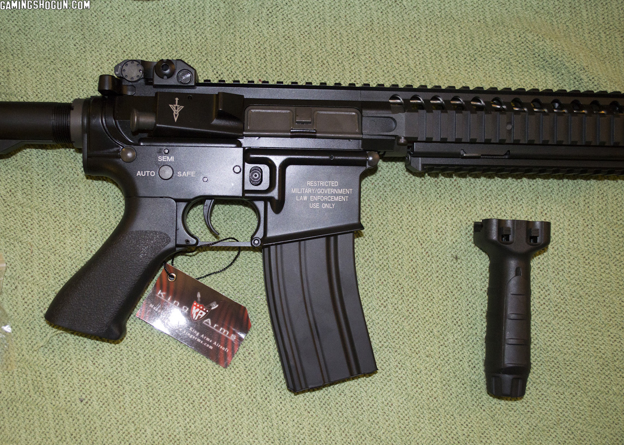 King Arms Metal VLTOR M4 VIS Carbine AEG Review (Airsoft