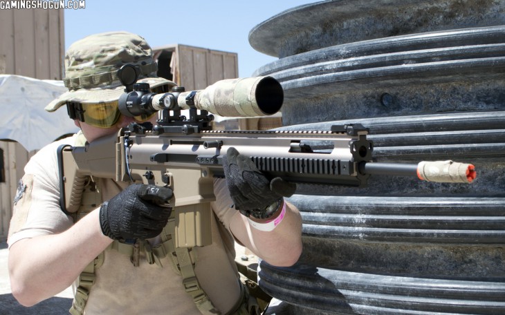 WE Tech SCAR-H SSR Airsoft Rifle