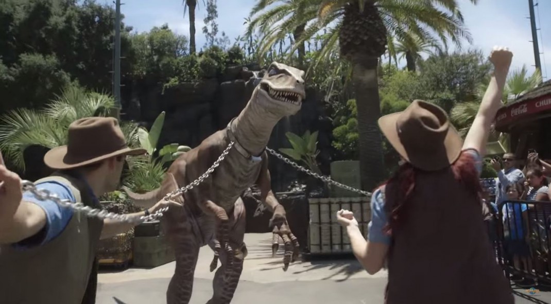 Universal Studios Hollywood Raptor Encounter Image