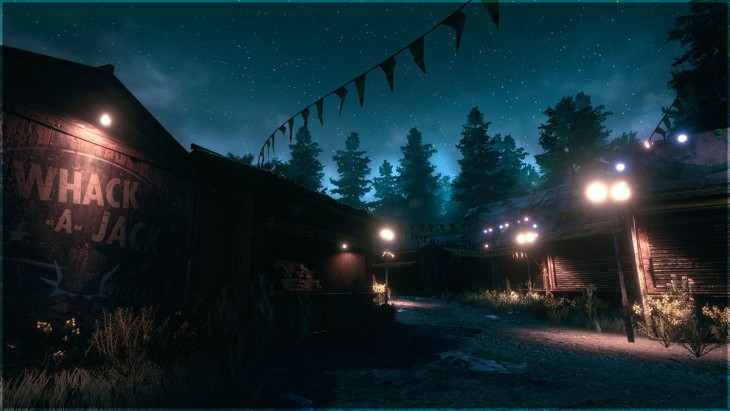 Funcom's The Park Haunted Amusement Park Game Screenshot