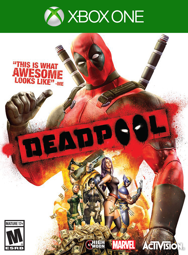 Deadpool Xbox One Box Art Image