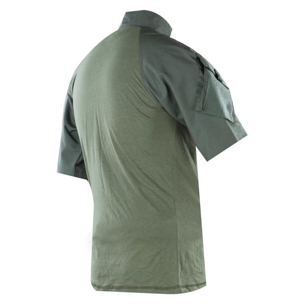 1-1001-tru-spec-nylon-cotton-1-4-zip-short-sleeve-combat-shirt-olive-drab