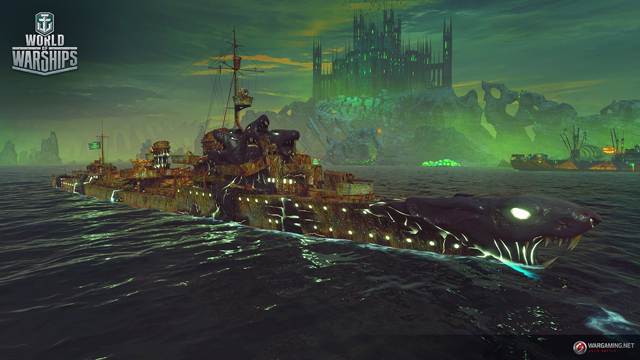 The Halloween Update Comes to World of Warships GamingShogun