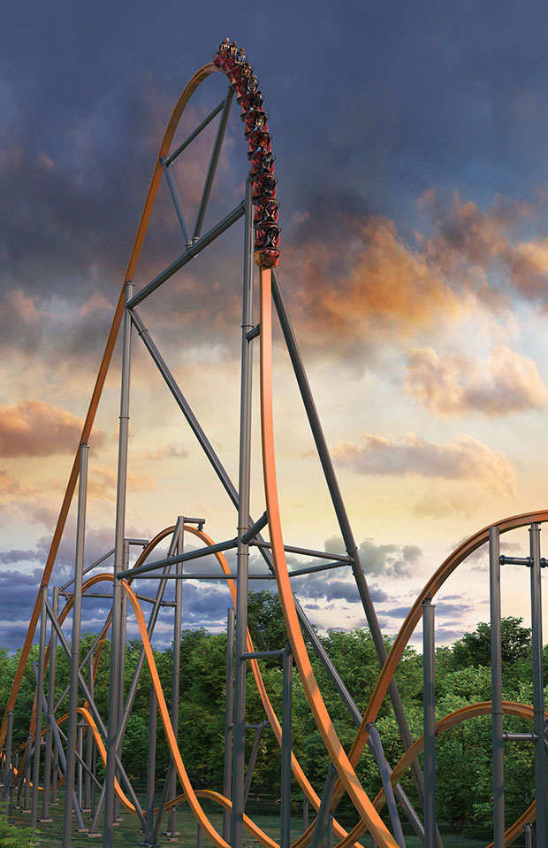 Jersey Devil Coaster to Break Three World Records at Six Flags Great ...