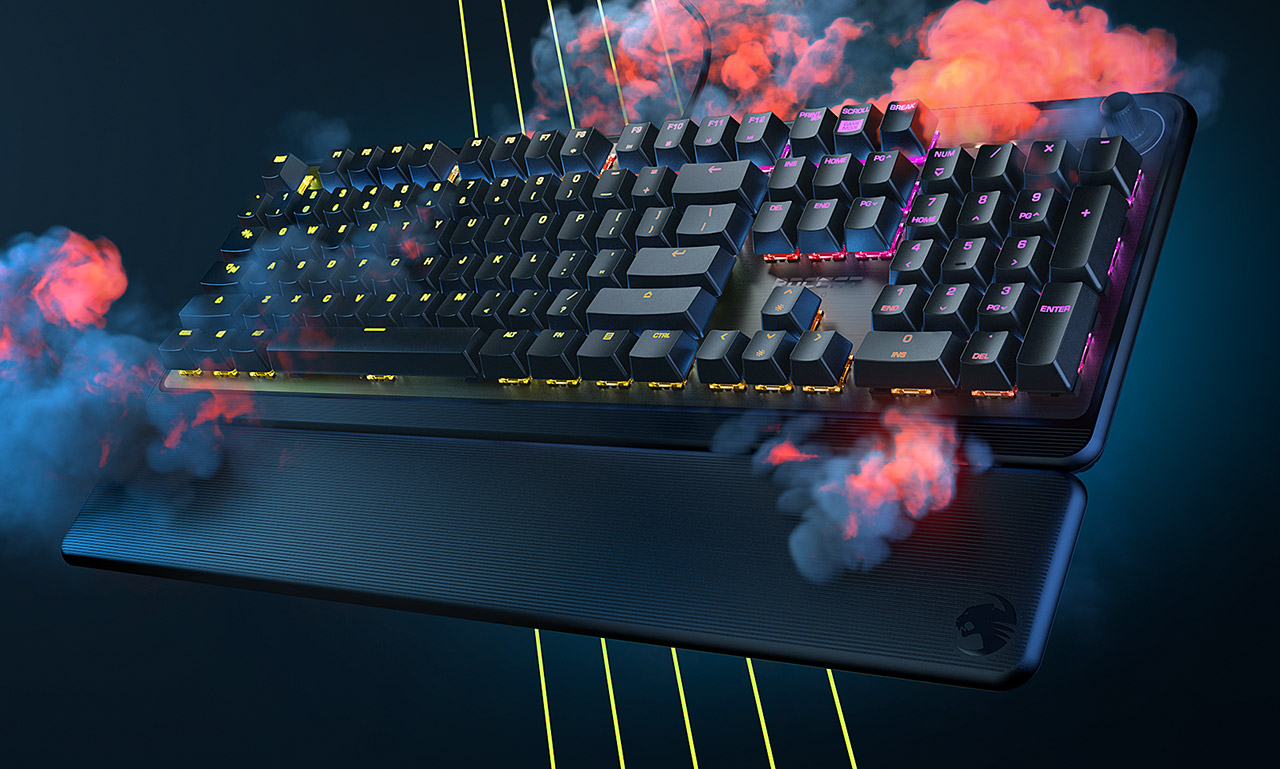 ROCCAT Unveils Two New Membrane RGB Gaming Keyboards