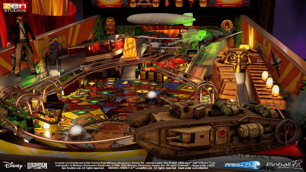 Indiana Jones: The Pinball Adventure Pinball FX Review | GamingShogun