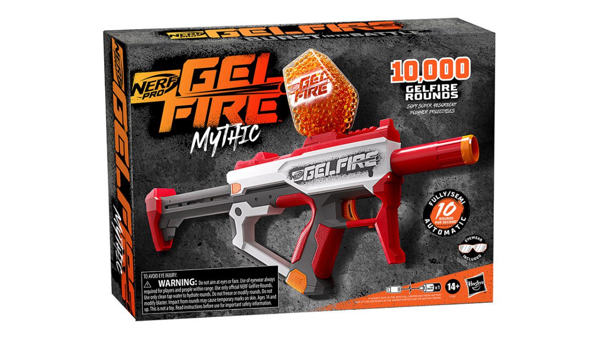 Hasbro Unveils Nerf Pro Gelfire Mythic Full Auto Blaster | GamingShogun