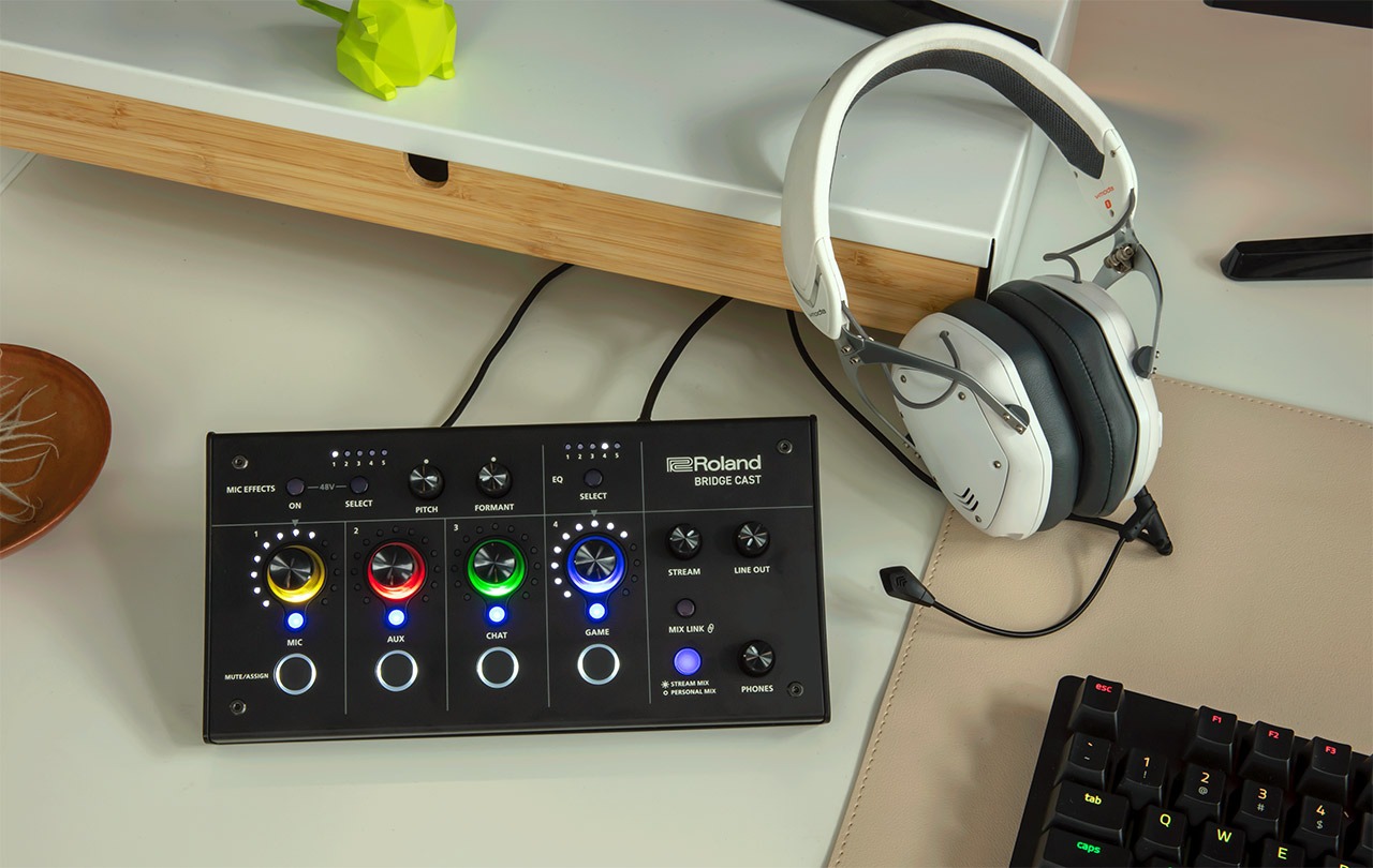 Roland Unveils New Products at CES 2023 Including Game Streamer Audio