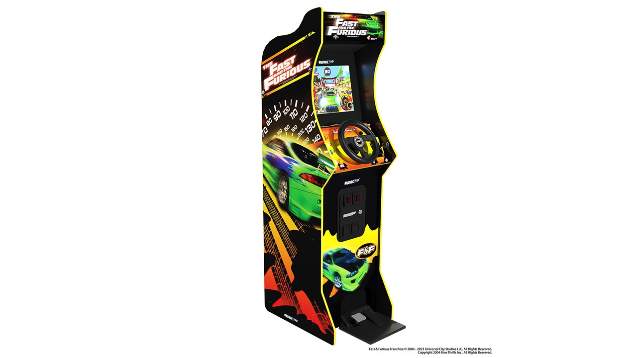 Arcade1Up Announces The Fast & The Furious Deluxe Arcade Game ...