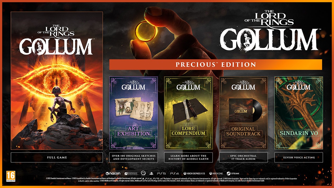 the lord of the rings gollum precious edition gameplay