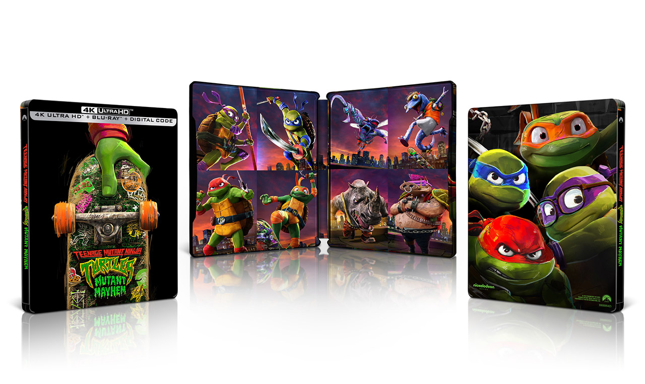 Teenage Mutant Ninja Turtles Mutant Mayhem Gets 4K Ultra HD Blu