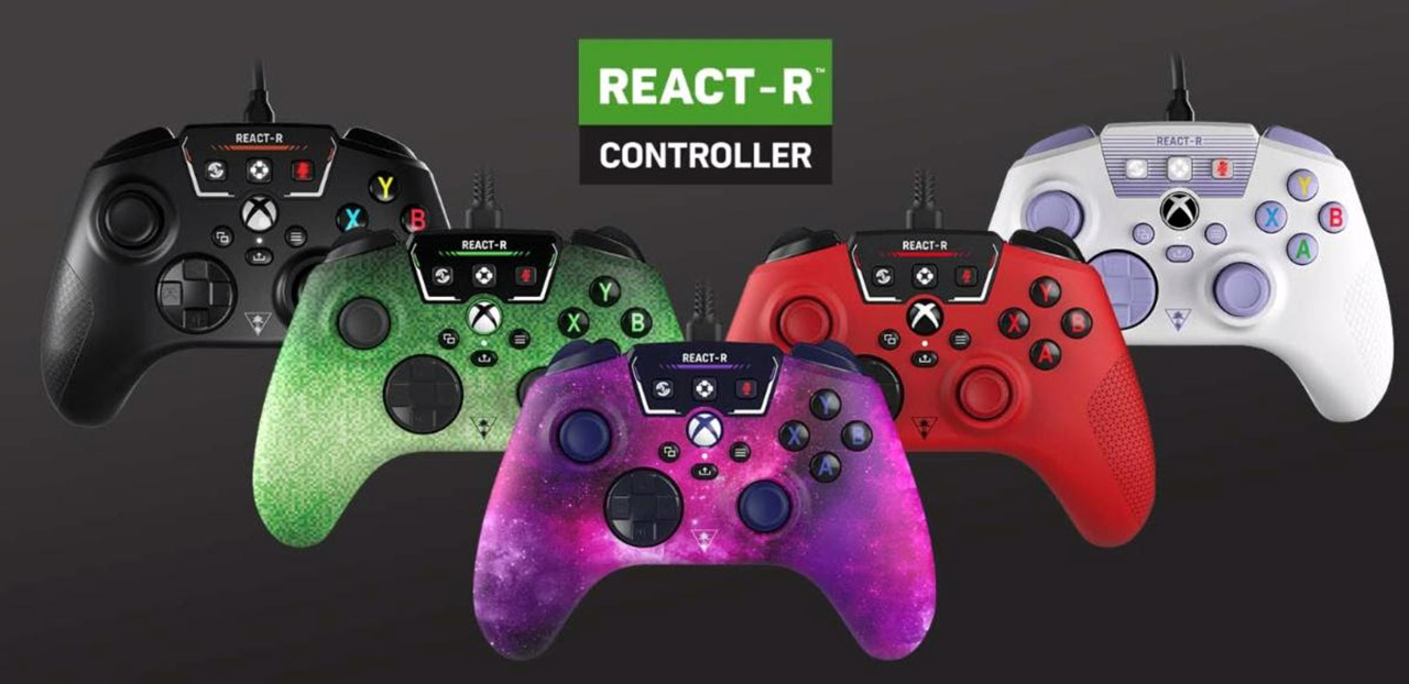 Turtle Beach REACT-R Controller Gets New Color Schemes | GamingShogun