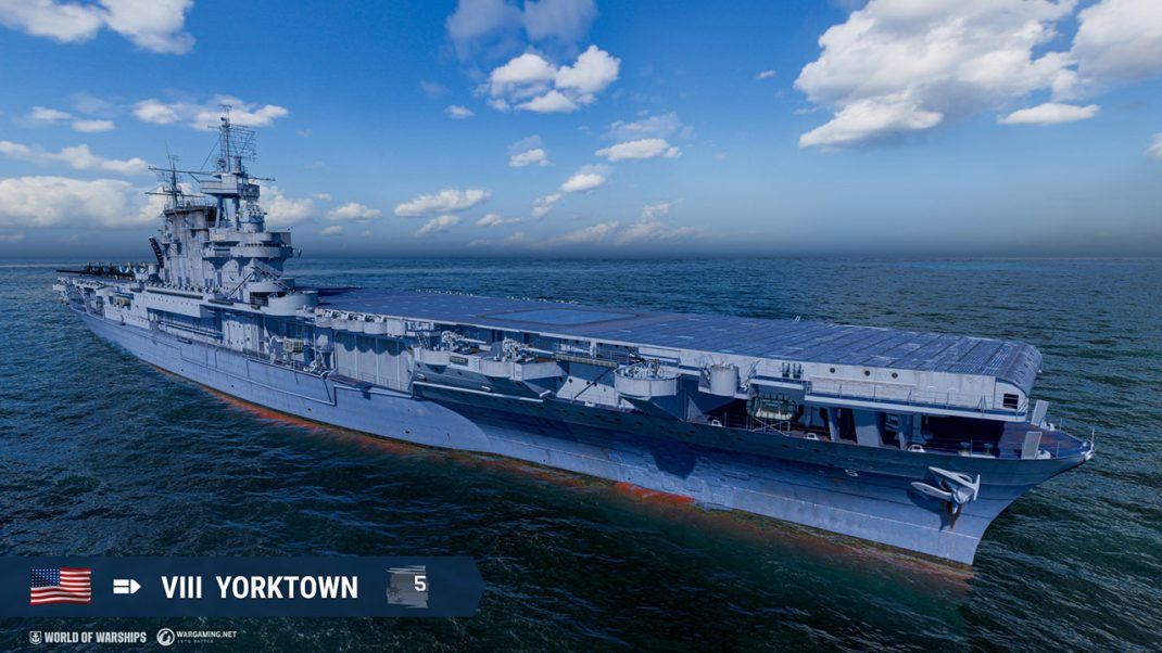 World Of Warships Kicks Off 2024 With American Aircraft Carriers   EN Yorktown US T8 CV Screenshots WOWs 1070x602 