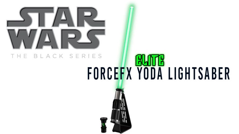 Star Wars The Black Series Yoda Force FX Elite Lightsaber Review