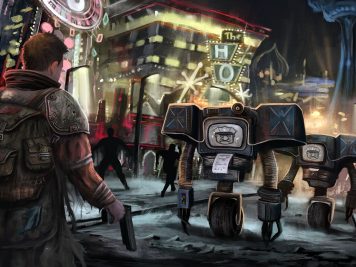 Royal-Flush_Securitrons_Art | GamingShogun