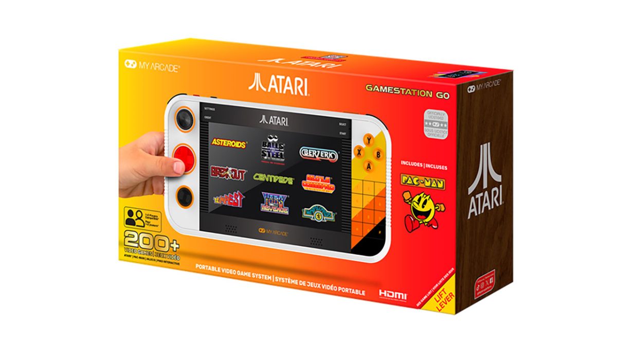 thumbnail image 2 of Buy My Arcade Atari Gamestation Go Portable Handheld Gaming System 2 of 9