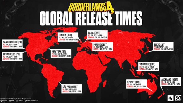 Borderlands-4-Launch-Timings | GamingShogun
