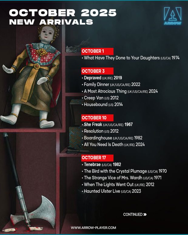 arrow-october-2025-1 | GamingShogun