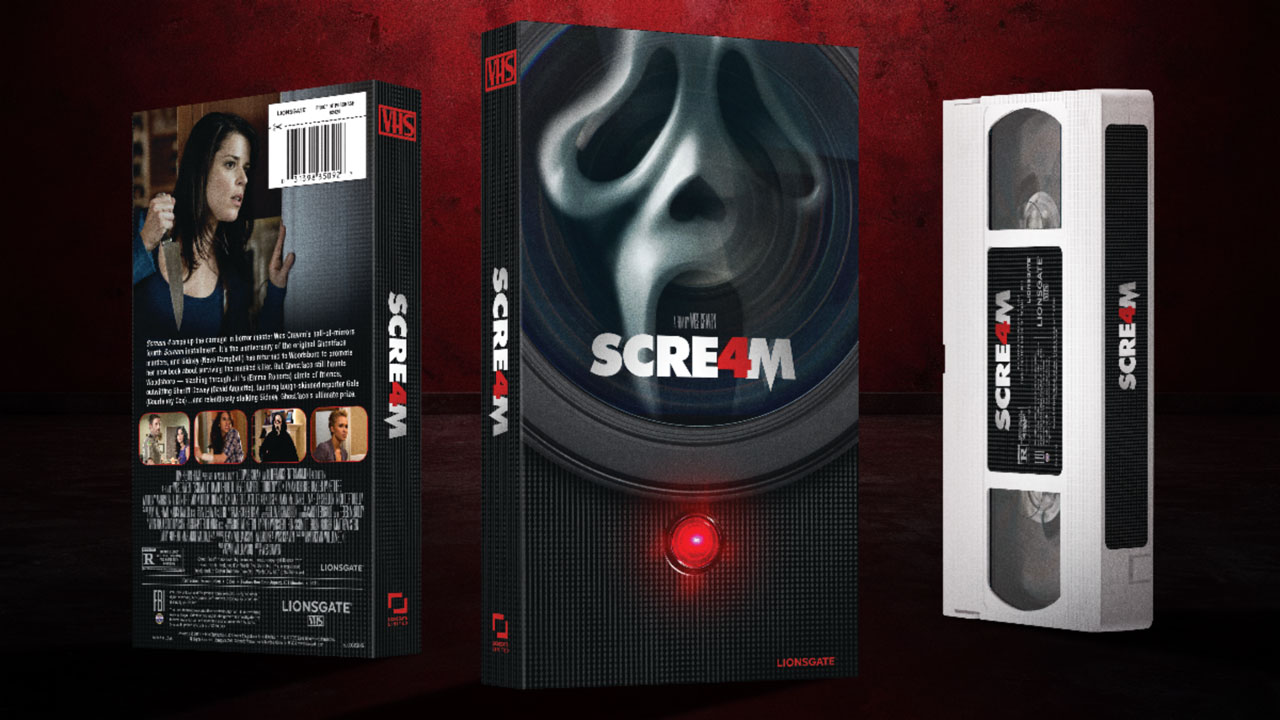 SCREAM 4 releasing on 4K + Blu-Ray + Digital Steelbook and VHS June 9 ...