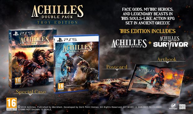 Meridiem Unveils Physical Release for Achilles Double Pack Troy Edition on PS5 2