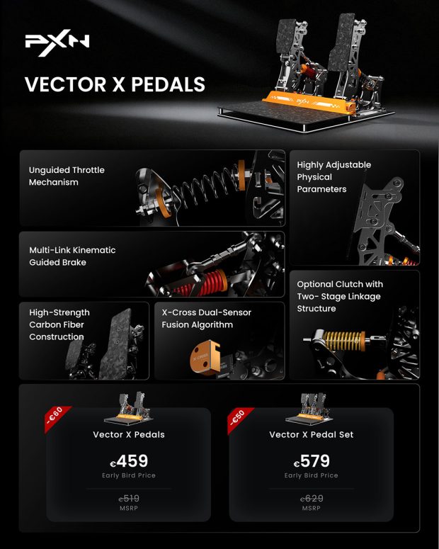 PXN's Vector X Pedals Out Now 2