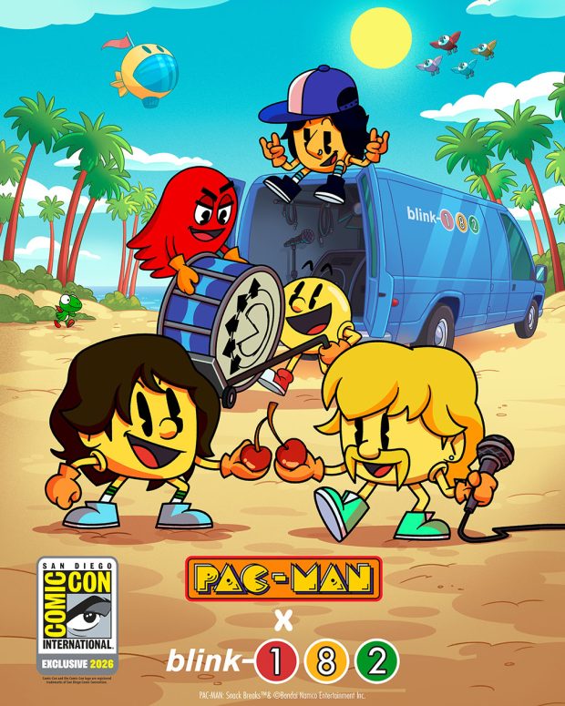 Pac-Man and Blink-182 Debut Collab at San Diego Comic-Con 2026 2