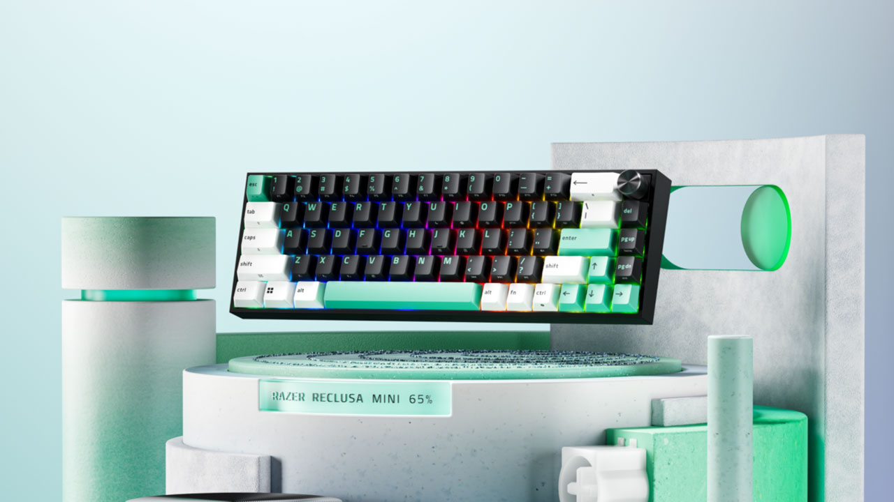 Razer Introduces Reclusa Mini 65% Wireless Gaming Keyboard | GamingShogun